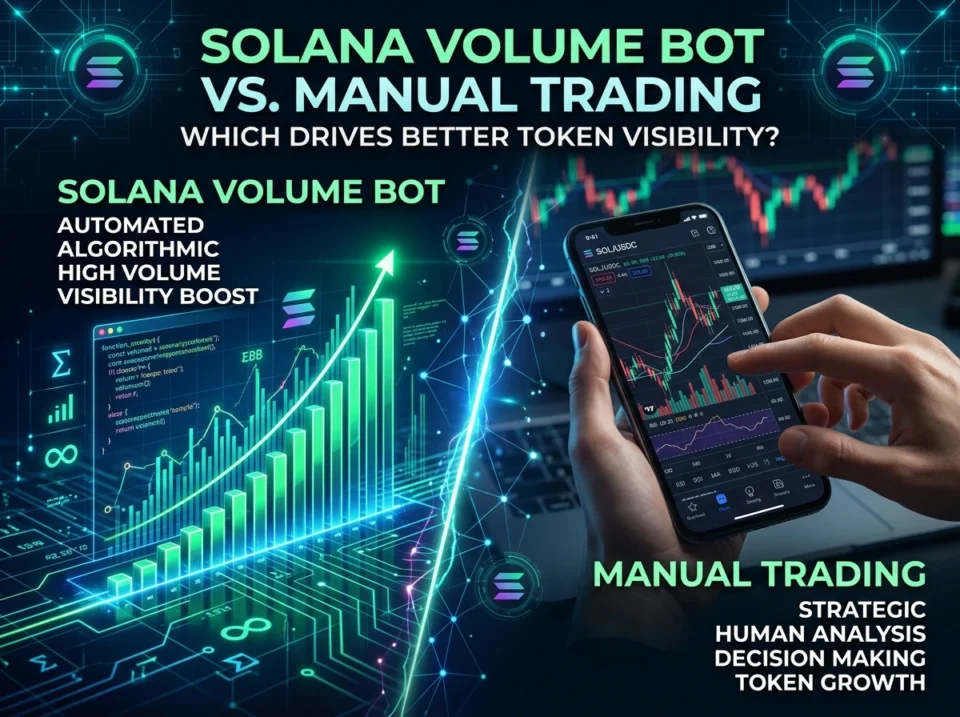 Solana Volume Bot vs. Manual Trading: Which Drives Better Token Visibility?